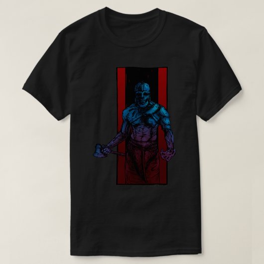 バイキングスカルガイ Tシャツ (デザイン正面)