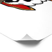 バイキングスカルポスター フォトプリント            (角)