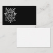 バイキングスカル名刺 名刺 (正面/裏面)