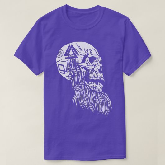 バイキングスカル3 Tシャツ (デザイン正面)