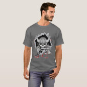 バイキングスカル Tシャツ (正面フル)