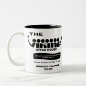 バイキングステーキハウス(IL、ウィンフィールド) (1969-2008) ツートーンマグカップ (左)