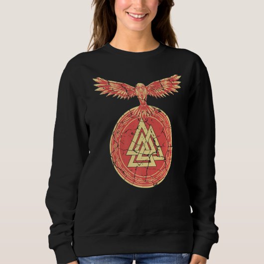 バイキングズルンヴァルクヌットウォタンノットオーディン スウェットシャツ (正面)
