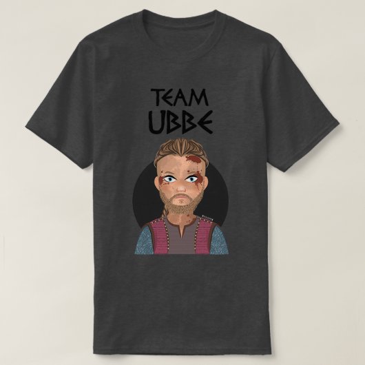 バイキングズRagnarx27s Sons TEAM UBBE Tシャツ (デザイン正面)