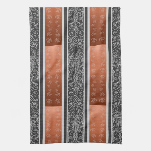 バイキングタトゥー キッチンタオル (縦)