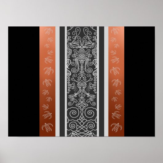 バイキングタトゥー ポスター (正面)