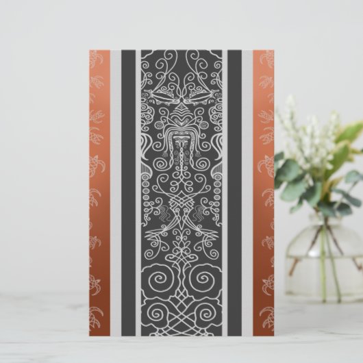 バイキングタトゥー 便箋 (スタンド正面)