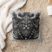 バイキングデザイン クッション (ブランケット)