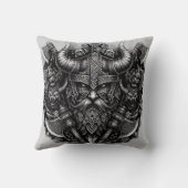 バイキングデザイン クッション (裏面)