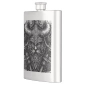 バイキングデザイン フラスク (左)