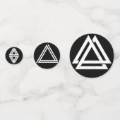 バイキングトライアングルテーブルコンフェッティ コンフェッティ (裏面)