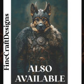 バイキングドイツの羊飼い犬の戦士BS2デクページ 薄葉紙