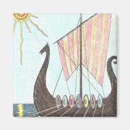 バイキングドラゴンボート磁石 マグネット