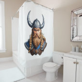 バイキングノルディックマン シャワーカーテン (インサイチュ)