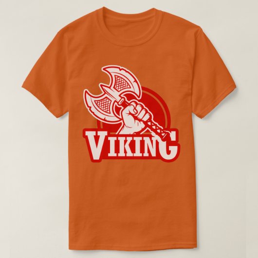 バイキングハンド保持Ax 2 Tシャツ (デザイン正面)
