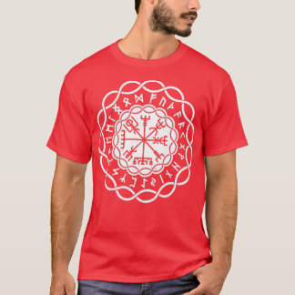 バイキングバイキングコンパスヤグドラシルバイキング Tシャツ