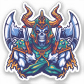 バイキングバーサーカー シール (正面)