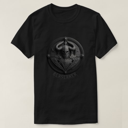バイキングバーサーカー Tシャツ (デザイン正面)