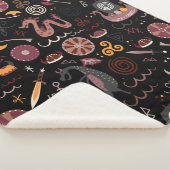 バイキングパターンシームレスデザイン図 シェルパブランケット (3/4)