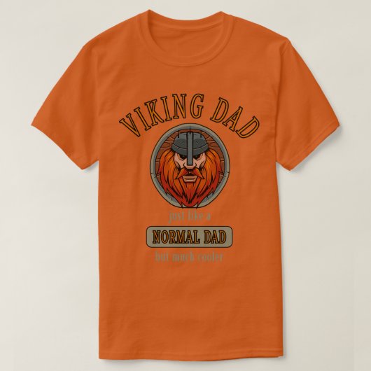 バイキングパパ6 Tシャツ (デザイン正面)