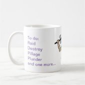 バイキングファンのコーヒー・マグ コーヒーマグカップ (左)