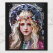 バイキングプリンセス ワインラベル (シングルラベル)