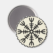 バイキングヘルムオブアウ マグネット (正面/裏面)