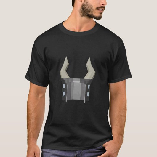バイキングヘルメット Tシャツ (正面)