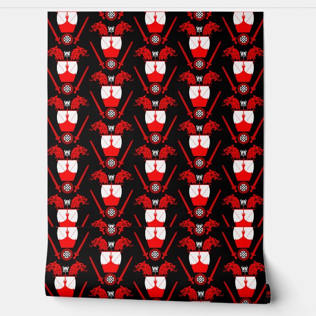 バイキングホームデコール 壁紙 (ほどく)