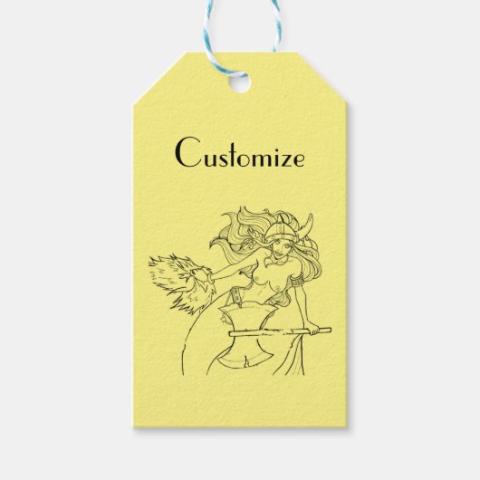 バイキングマーメイドウォリアーThunder_Cove ギフトタグ (正面)