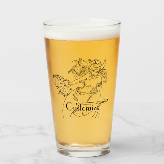 バイキングマーメイドウォリアーThunder_Cove タンブラーグラス (ドリンク正面)