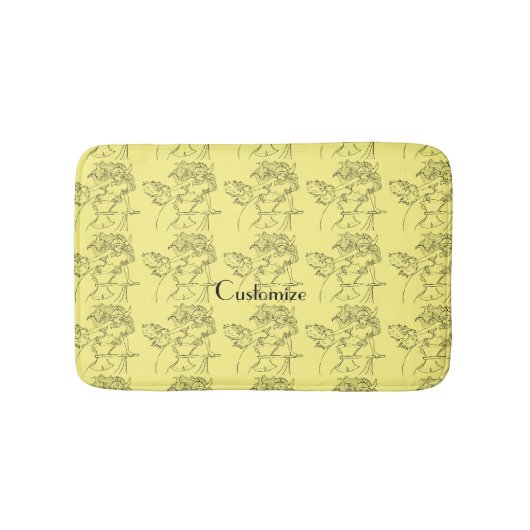 バイキングマーメイドウォリアーThunder_Cove バスマット (正面)