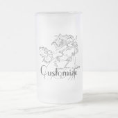 バイキングマーメイドウォリアーThunder_Cove フロストグラスビールジョッキ (中央)