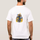 バイキングライオン – イスラエル Tシャツ (裏面)