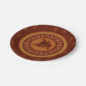 バイキングルーンズアンドホースマン ペーパープレート (アングル)