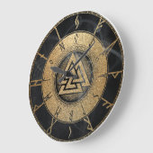 バイキングルーン ラージ壁時計 (傾斜)