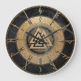 バイキングルーン ラージ壁時計