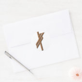 バイキングルーン – luck - rust ラウンドシール (封筒)