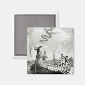 バイキングレイダース マグネット (正面/裏面)