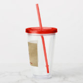 バイキングレイヴンシールド及び武器 アクリルタンブラー (左)