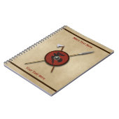 バイキングレイヴンシールド及び武器 ノートブック (左側)