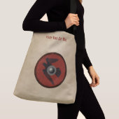 バイキングレイヴンシールド クロスボディバッグ (クローズアップ)