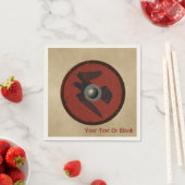 バイキングレイヴンシールド スタンダードカクテルナプキン (インサイチュ)