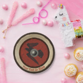 バイキングレイヴンシールド ペーパープレート (パーティー)