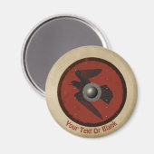 バイキングレイヴンシールド マグネット (正面/裏面)