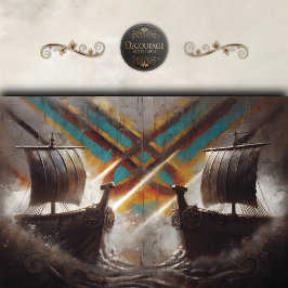 バイキングロングシップデュエルデクページ 薄葉紙