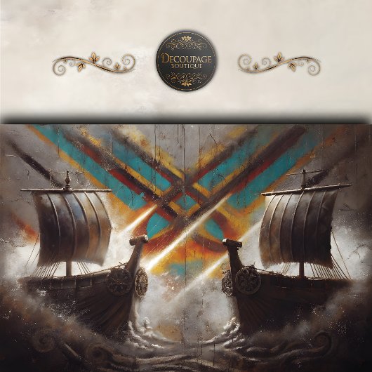 バイキングロングシップデュエルデクページ 薄葉紙