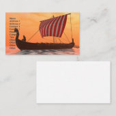 バイキングロングシップ・ベンチャーズ 名刺 (正面/裏面)