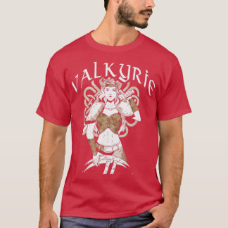 バイキングヴァルキリー北欧の神話の戦士 Tシャツ
