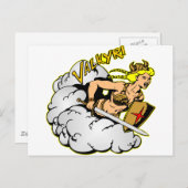 バイキングヴァルキリ ポストカード (正面/裏面)